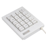 DX-20A Mini tastiera numerica meccanica con albero nero cablato USB a 20 tasti, DX-20A