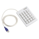 DX-20A Mini tastiera numerica meccanica con albero nero cablato USB a 20 tasti, DX-20A