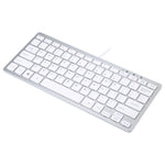 Tastiera cablata USB ultrasottile da 450 78 tasti