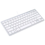 Tastiera cablata USB ultrasottile da 450 78 tasti