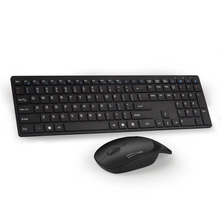 MKESPN 8022 Set tastiera e mouse wireless ultrasottile con piedino a forbice 2.4G