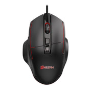 MKESPN X11 Mouse da gioco cablato a macrodefinizione a 7 pulsanti 7200 DPI RGB, x11