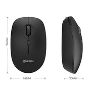MKESPN 859 Mouse wireless a tre modalità 2.4G+BT5.0+BT3.0, 2.4G+BT5.0+BT3.0
