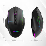 Mouse da gioco RGB cablato MKESPN X11