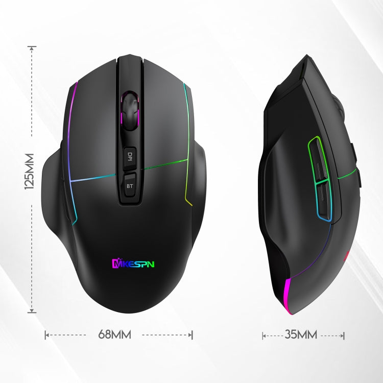 Mouse da gioco RGB cablato MKESPN X11