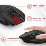 Mouse da gioco RGB cablato MKESPN X11