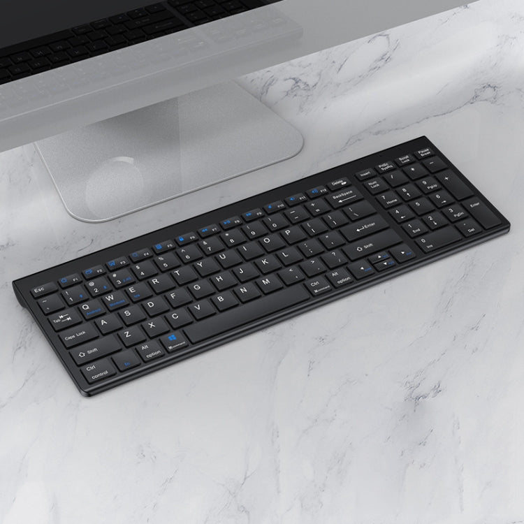 109 Tastiera Bluetooth wireless a tre modalità, Three-mode Keyboard