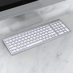 109 Tastiera Bluetooth wireless a tre modalità, Three-mode Keyboard