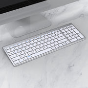 109 Tastiera Bluetooth wireless a tre modalità, Three-mode Keyboard