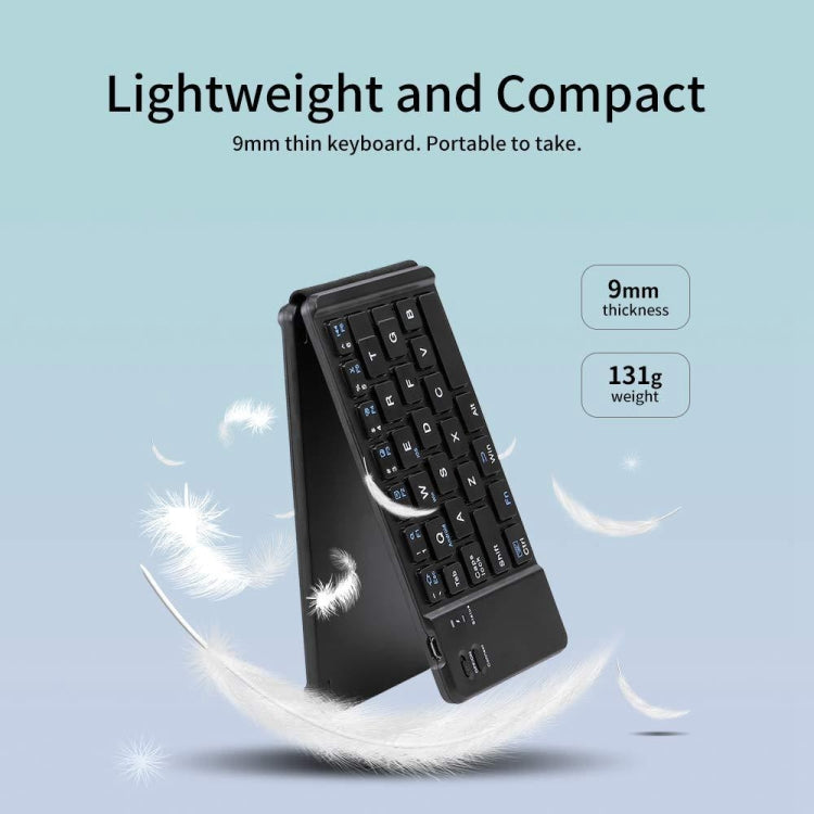 Mini tastiera pieghevole Bluetooth senza fili