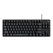 Logitech G412 TKL SE Gioco cablato Tastiera meccanica silenziosa a 104 tasti, G412 TKL SE