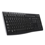 Tastiera silenziosa ultrasottile wireless singola Logitech K270