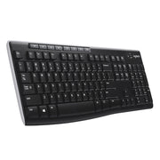 Tastiera silenziosa ultrasottile wireless singola Logitech K270
