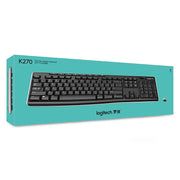 Tastiera silenziosa ultrasottile wireless singola Logitech K270