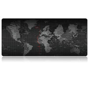 Tappetino per tastiera, tappetino per mouse da gioco, con superficie in tessuto liscio, in gomma morbida, antiscivolo, di grandi dimensioni, dimensioni: 60 x 30 cm, Size: 60 x 30cm