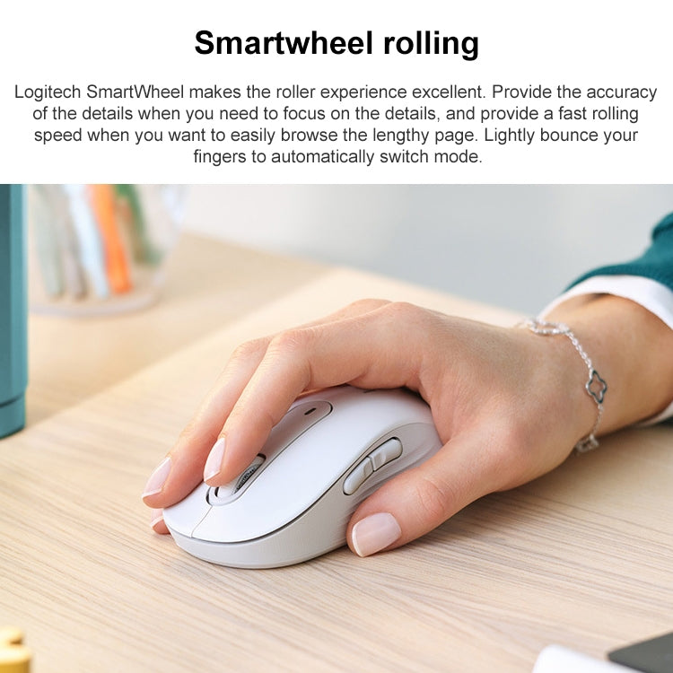 Mouse wireless Bluetooth doppia modalità Logitech M750 2000 DPI 2,4 GHz, M750