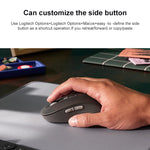 Mouse wireless Bluetooth doppia modalità Logitech M750 2000 DPI 2,4 GHz, M750