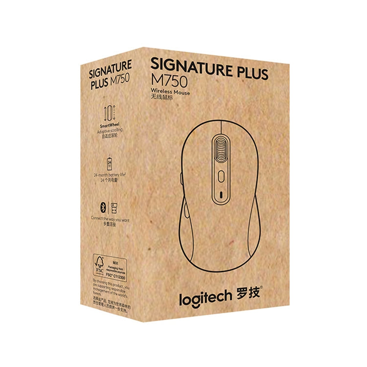 Mouse wireless Bluetooth doppia modalità Logitech M750 2000 DPI 2,4 GHz, M750