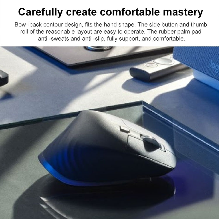 Mouse ergonomico wireless Bluetooth dual mode Logitech MX Master 3s 8000 DPI 2,4 GHz