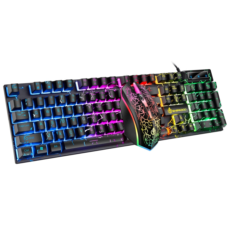 Set tastiera 104 tasti e mouse 3D retroilluminati USB