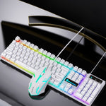 Set tastiera e mouse con retroilluminazione RGB D500