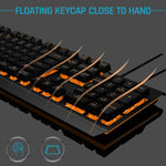 Tastiera gaming GK60 con pannello metallico USB