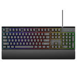Tastiera competitiva GK60 con pannello metallico e supporto mano