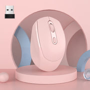 HXSJ M107 4 pulsanti 1600 DPI Dual Mode 2.4GHz + Bluetooth 5.1 Mouse wireless ricaricabile, Battery Version