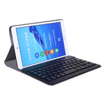 A0M5 Tastiera Bluetooth staccabile + Custodia tablet in pelle ultrasottile con vibrazione orizzontale per Huawei MediaPad M5 e Honor Tab 5 8 pollici, con supporto