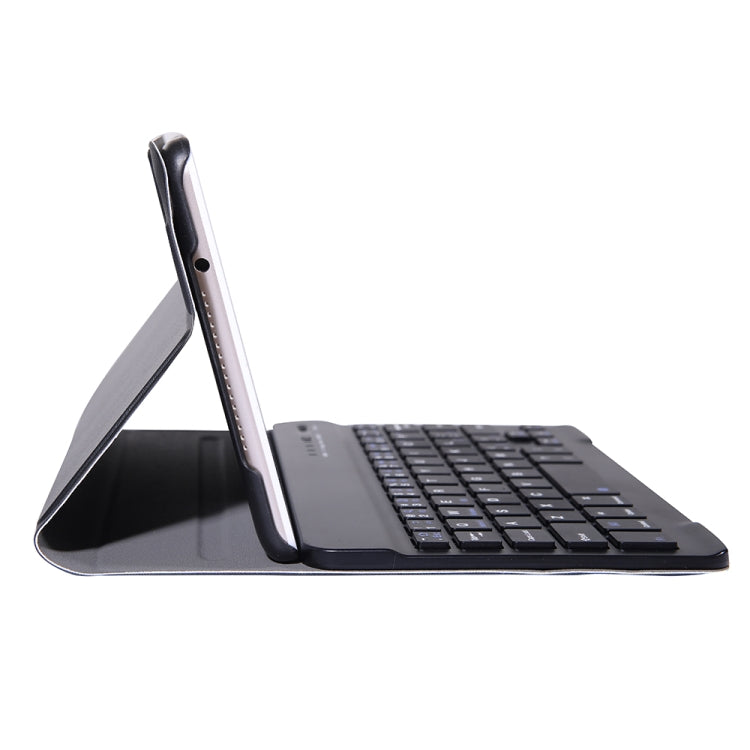A0M5 Tastiera Bluetooth staccabile + Custodia tablet in pelle ultrasottile con vibrazione orizzontale per Huawei MediaPad M5 e Honor Tab 5 8 pollici, con supporto