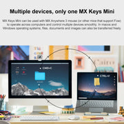 Logitech MX Keys Mini Wireless Bluetooth Tastiera retroilluminata intelligente ultrasottile