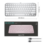 Logitech MX Keys Mini Wireless Bluetooth Tastiera retroilluminata intelligente ultrasottile