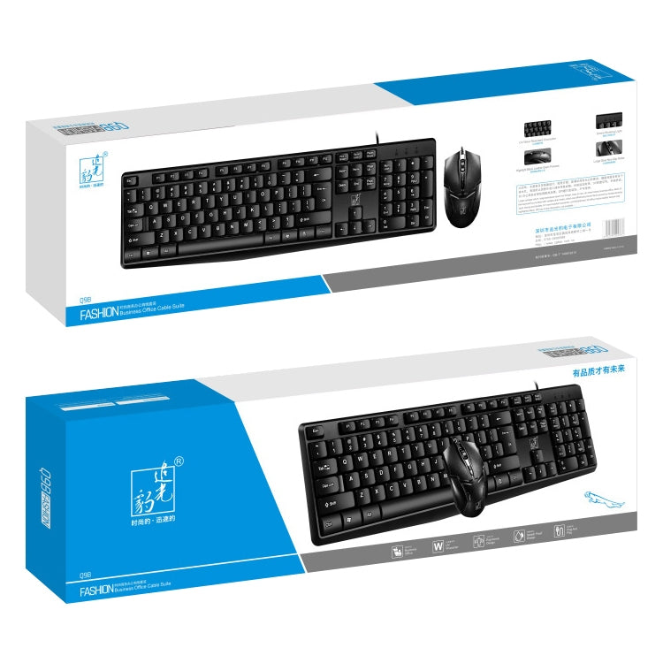 Set tastiera + mouse cablati ZGB Q9B, Q9B
