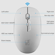 Set tastiera e mouse wireless muti ZGB 8810, 8810 (White), 8810 (Black)