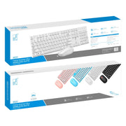 Set tastiera e mouse wireless ZGB 8820 Candy Color, 8820 (Pink), 8820 (Blue), 8820 (White), 8820 (Black)