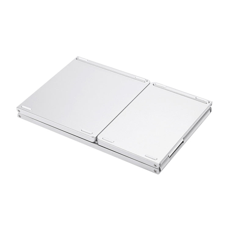B033 Tastiera wireless Bluetooth ricaricabile a 3 pieghe, 64 tasti, con touchpad, 3-Folding 64 Keys with Touchpad White, 3-Folding 64 Keys with Touchpad Black