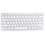 Tastiera ultrasottile Bluetooth wireless BK-3001 a 78 tasti per Windows / iPad / iPhone