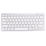 Tastiera ultrasottile Bluetooth wireless BK-3001 a 78 tasti per Windows / iPad / iPhone