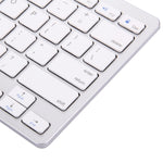 Tastiera ultrasottile Bluetooth wireless BK-3001 a 78 tasti per Windows / iPad / iPhone