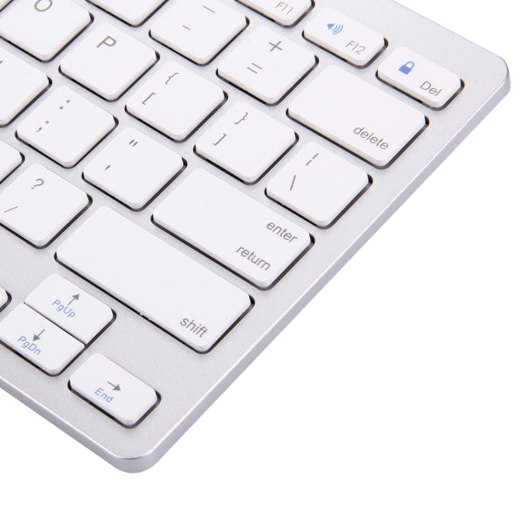 Tastiera ultrasottile Bluetooth wireless BK-3001 a 78 tasti per Windows / iPad / iPhone