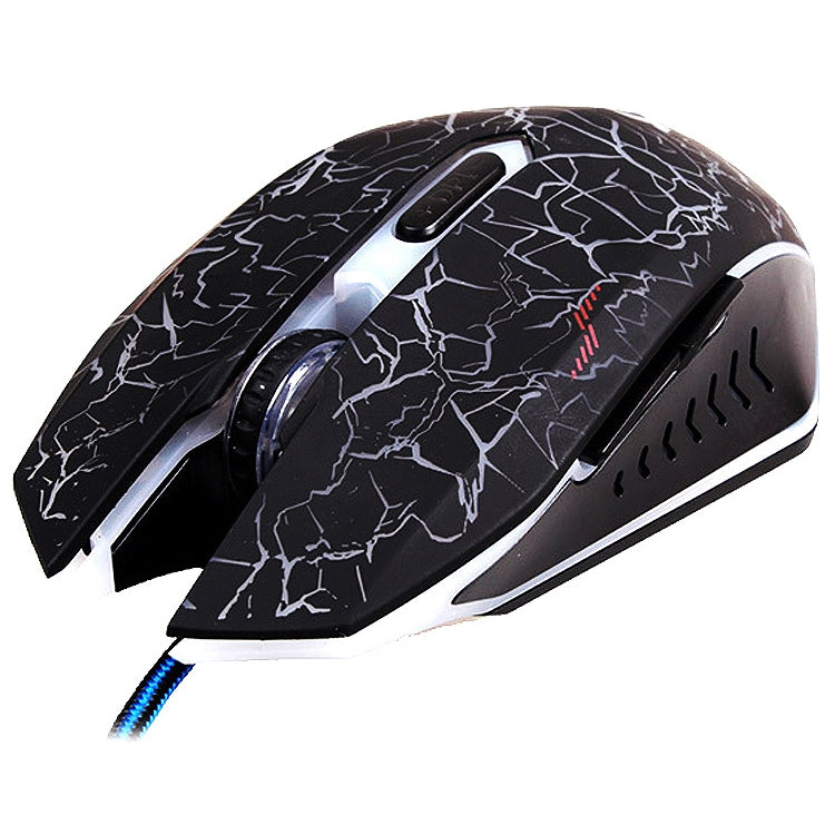 Mouse USB retroilluminato a LED cablato MC Saite A70
