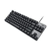 Logitech K835 Mini Tastiera meccanica cablata, albero verde, Green Shaft