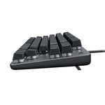 Logitech K835 Mini Tastiera meccanica cablata, albero verde, Green Shaft