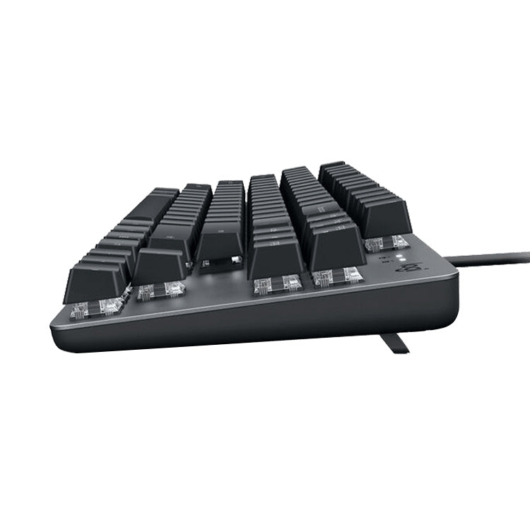 Logitech K835 Mini Tastiera meccanica cablata, albero verde, Green Shaft