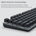 Logitech K835 Mini Tastiera meccanica cablata, albero verde, Green Shaft
