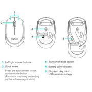 Mouse wireless alla moda Logitech M188