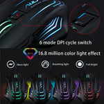 Mouse da gioco ottico con cavo USB competitivo a luce colorata serie Aula Ghost Shark II, risoluzione massima di 4000 DPI, Ghost Shark II(W), Ghost Shark II(B)