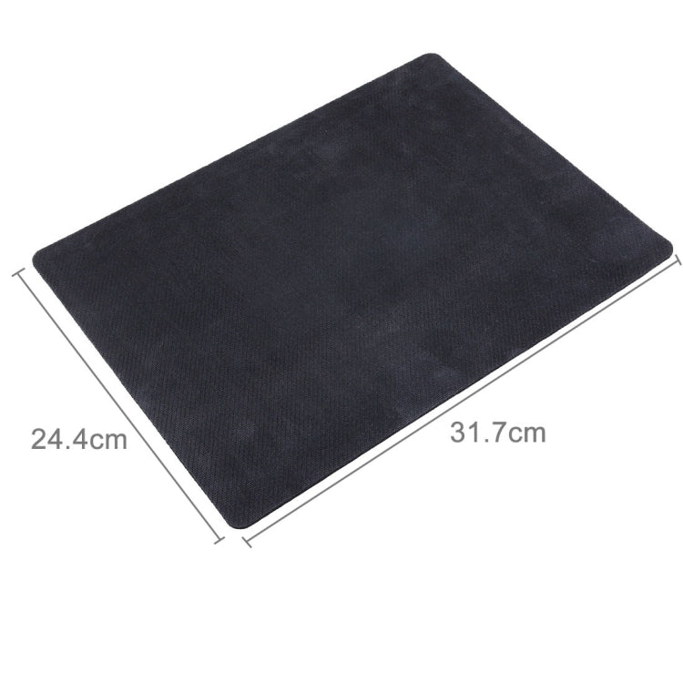 Tappetino per mouse, tastiera da gioco, grande, sottile, antiscivolo, con motivo Razer, in gomma morbida, superficie liscia, dimensioni: 317 x 244 x 2 mm, Size: 32cm x 24cm