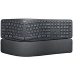 Tastiera wireless Logitech ERGO K860 2.4G Tastiera divisa ergonomica Bluetooth doppia modalità