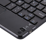 Tastiera wireless Bluetooth con touchpad per tablet 9"